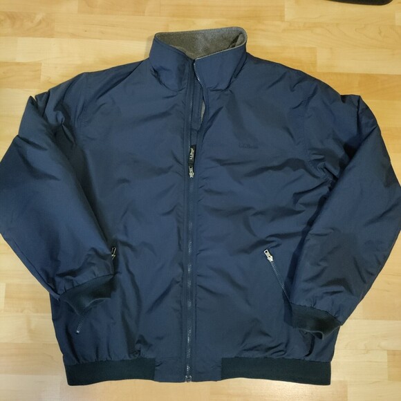 L.L. Bean Men's Fleece Insulated Jacket  Size XXL Blue - Picture 1 of 11